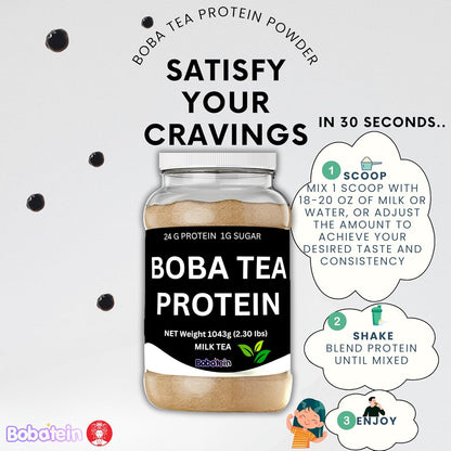 Boba Tea Protein Powder