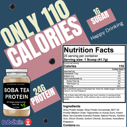 Boba Tea Protein Powder